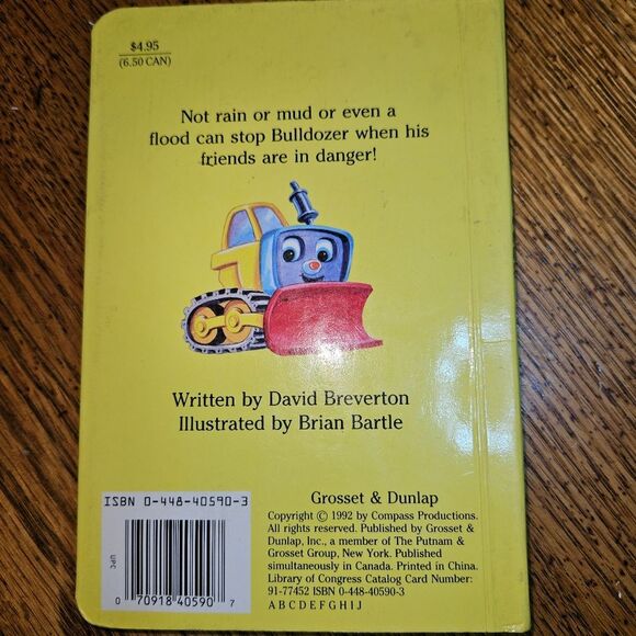 Here Comes the Bulldozer Pop-Up Book 1992 by David Breverton Hard Cover - Picture 5 of 5